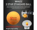 Ping Pong Balls,2.8g A40+mm ABS New Material 3 Star Jointless Professional Ping Pong Balls Orange 100 Pack Advanced Table Tennis Training Balls