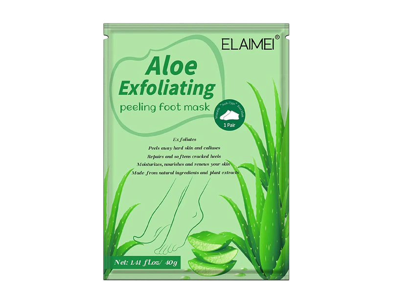 Elaimei Aloe Vera Exfoliating Foot Mask