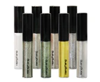 6 Glitter Waterproof Eyeliner Liquid White Gold Metallic Makeup Eyes Liner Color Pigment