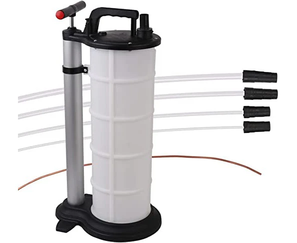 9L Waste Fluid Extractor Pump, Manual Oil Changer Fuel Extractor Vacuum Suction Car Boat Transfer