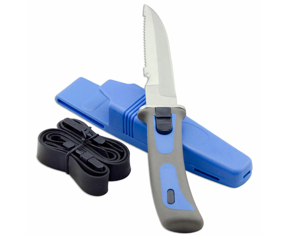 Dive Knife With Sheath - 11.5cm