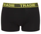 Tradie Men's Fitted Trunks 3-Pack - Black/Multi