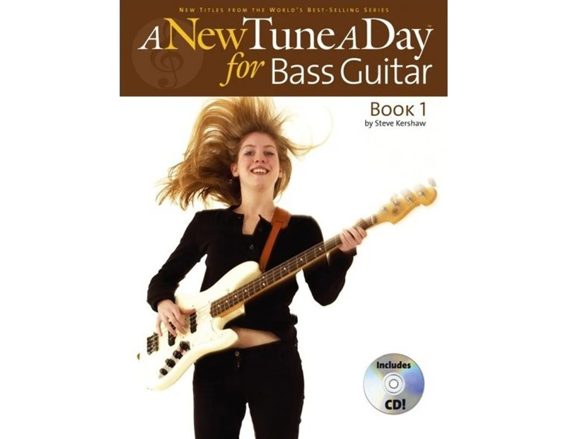 A New Tune A Day Bass Guitar Book 1 Softcover Book/CD