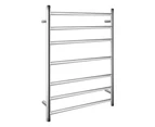 800x600mm Round Heated Towel Rack Stainless steel Towel Rails Clothes towel drying warmer Chrome