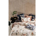 Gwyneth Quilt Cover Set (Peach) - King