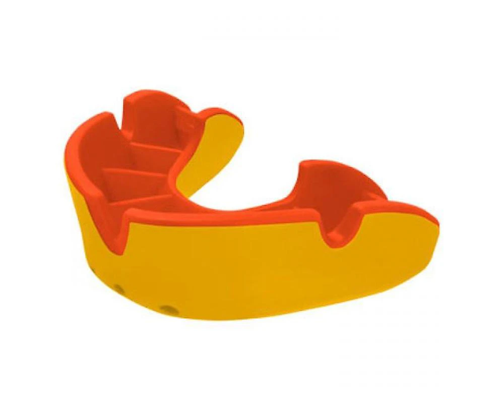 Silver Junior Mouthguard (Yellow)