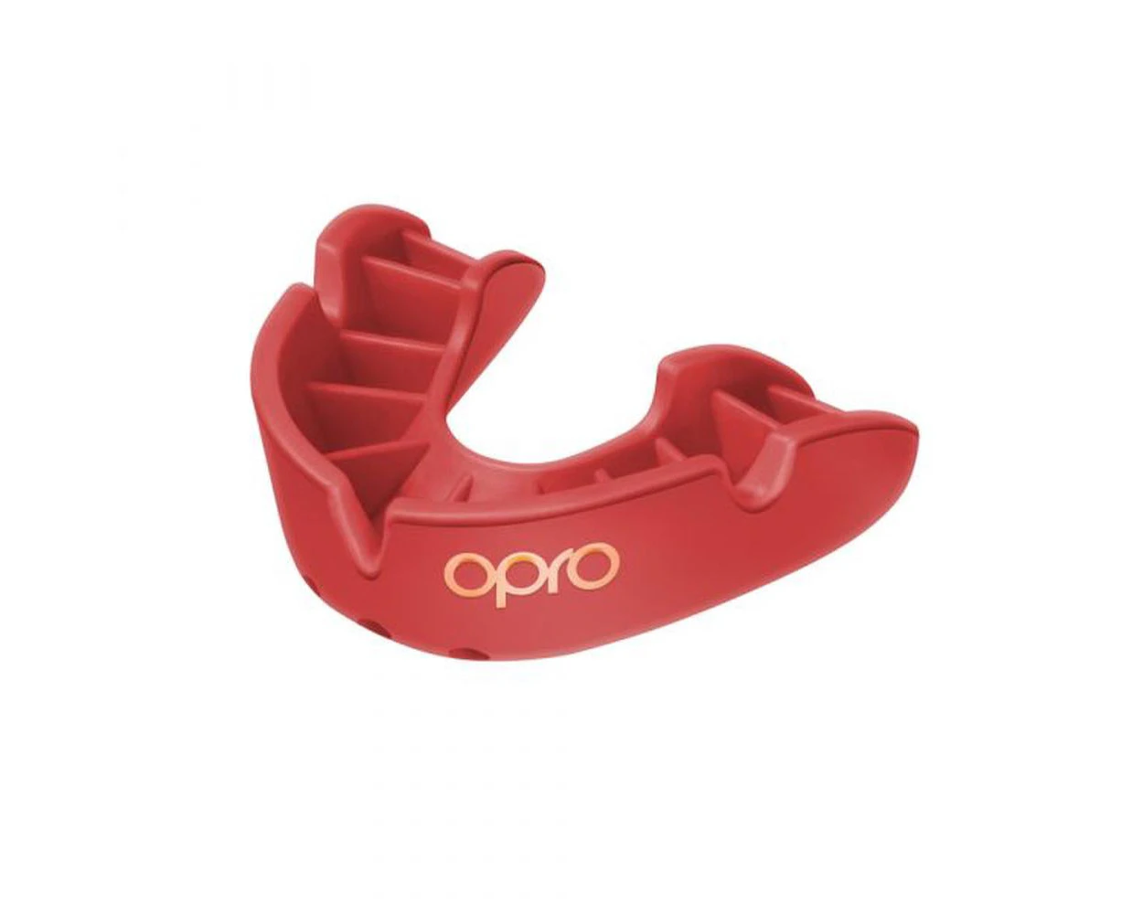 Bronze Adult Mouthguard (Red)