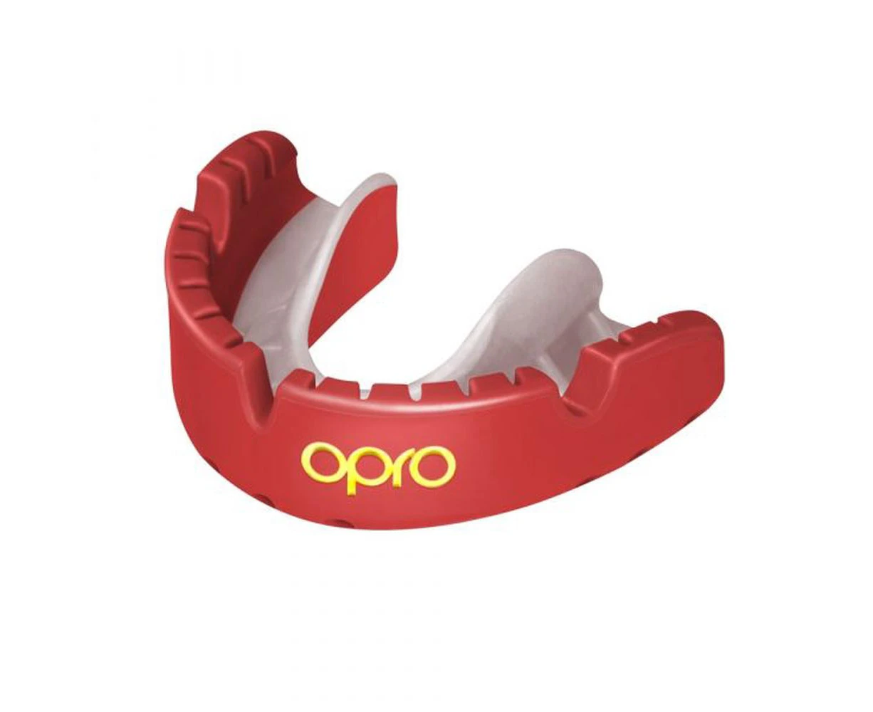 Ortho Gold Mouthguard (Red)