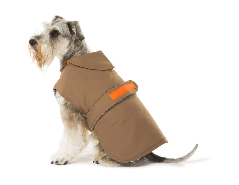 All Weather Dog Coat (Brown) - 50cm