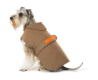 All Weather Dog Coat (Brown) - 40cm
