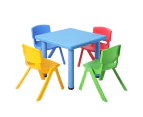 Kids Outdoor Activity Table and Chair Set - 5 Piece