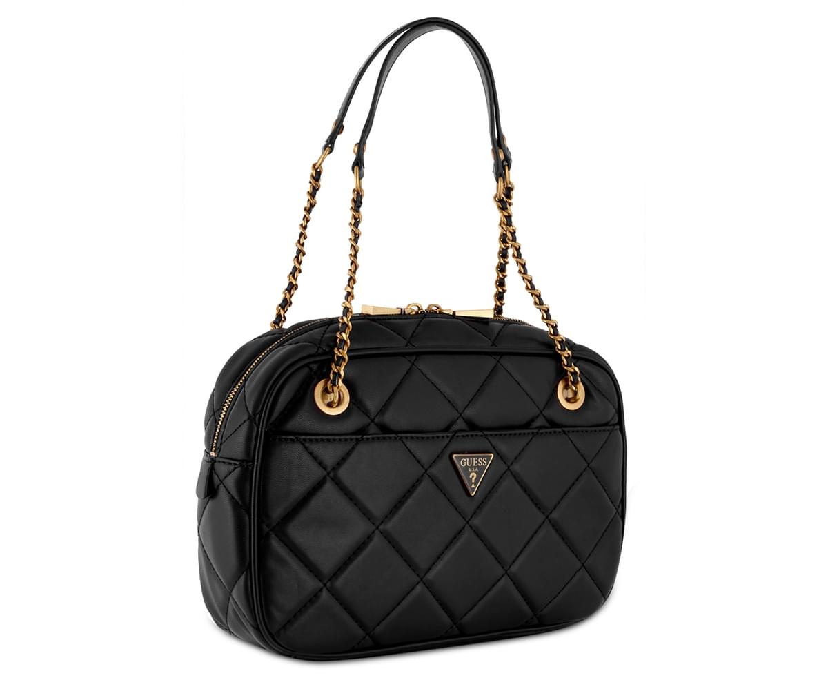 guess quilted satchel