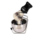 c BlueZ00 Men&#8217;s Shaving Set Face Care Shave Series Shaving Cream Shaving Brush Facial Hair Removal