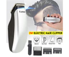 Electric Hair Trimmer KM-666 Hair Clipper Hair Cutter Dry Battery Mini Clipper