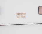 GUESS Atene Convertible Crossbody Bag - White/Multi