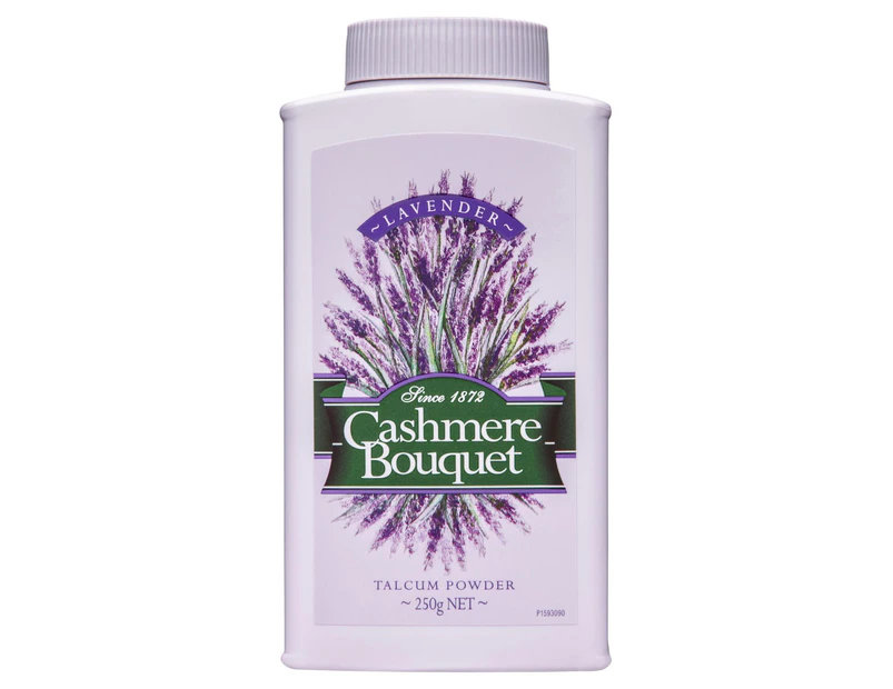 Cashmere Bouquet Talc Talcum Powder With A Fresh Scent Of Lavender 250g