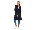 Tommy Hilfiger Women's Atlantic Soft Trench - Masters Navy