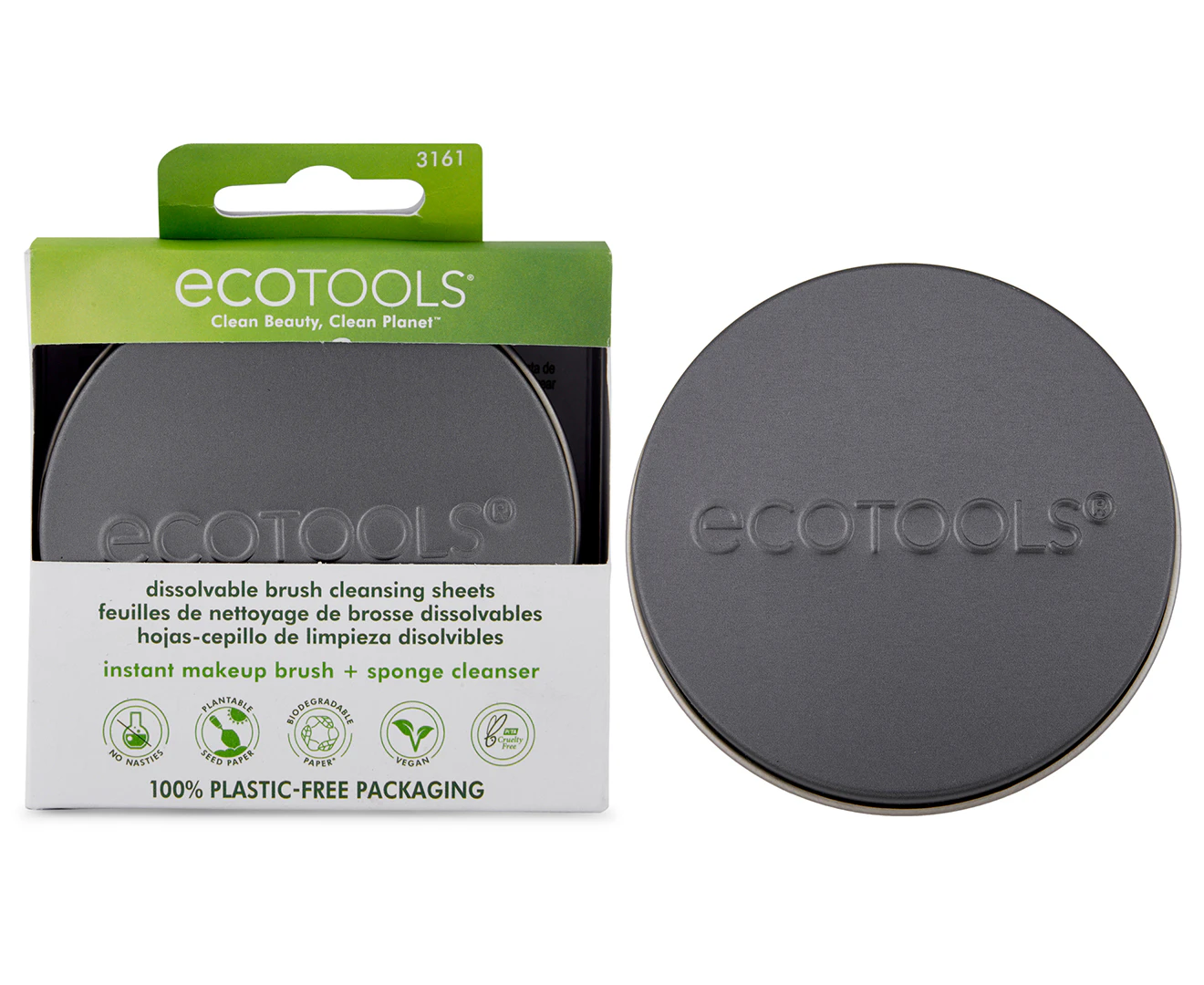 Eco Tools Dissovable Brush Cleansing Sheets #3161