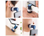 light-blue-type-c-port Electric Shaver Razor Travel Shaver Portable Mini Magnetic Suction Phone Razor Suitable for Android