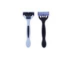 PearlMax Unisex 6 Layers Sharp Blade Shaver Razor Face Armpit Hand Leg Hair Removal Shaving Kit