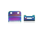 gradient Replacement Cutter Head Stainless Steel Hair Clipper Blade Shear Part For Wahl 8148