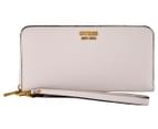 GUESS Enisa Large Zip Around Wallet - Sand 1