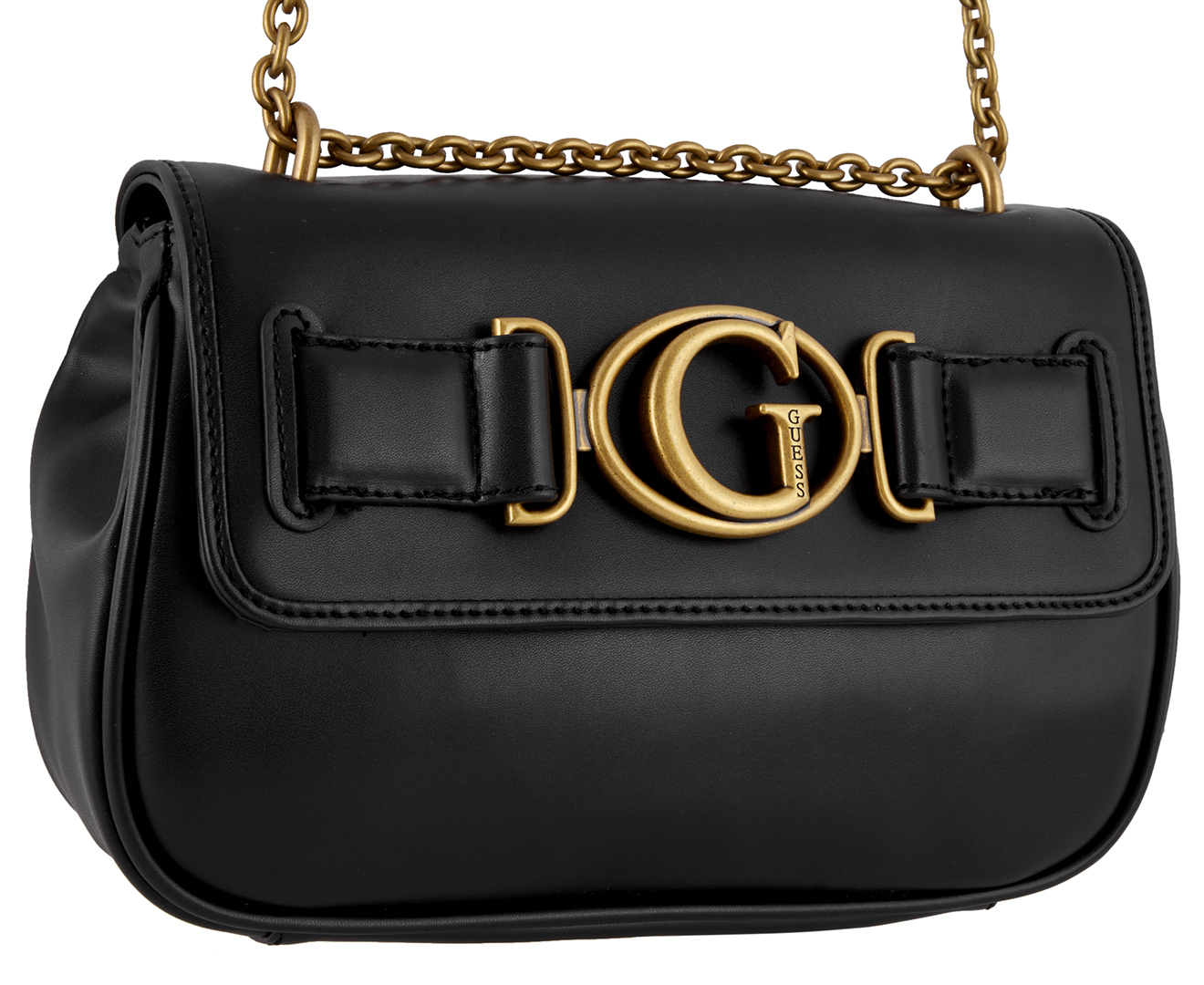 GUESS Aviana Convertible Crossbody Bag - Black | Catch.co.nz