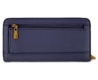 GUESS Enisa Large Zip Around Wallet - Blue Moon 3