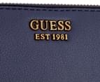 GUESS Enisa Large Zip Around Wallet - Blue Moon 4