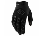 100% Airmatic Youth MTB Gloves Black/Charcoal 2022