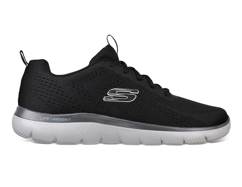 Skechers Men's Summits Torre Sneakers - Black/Charcoal