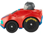 Little People Wheelie Vehicle Red and Blue Race Car