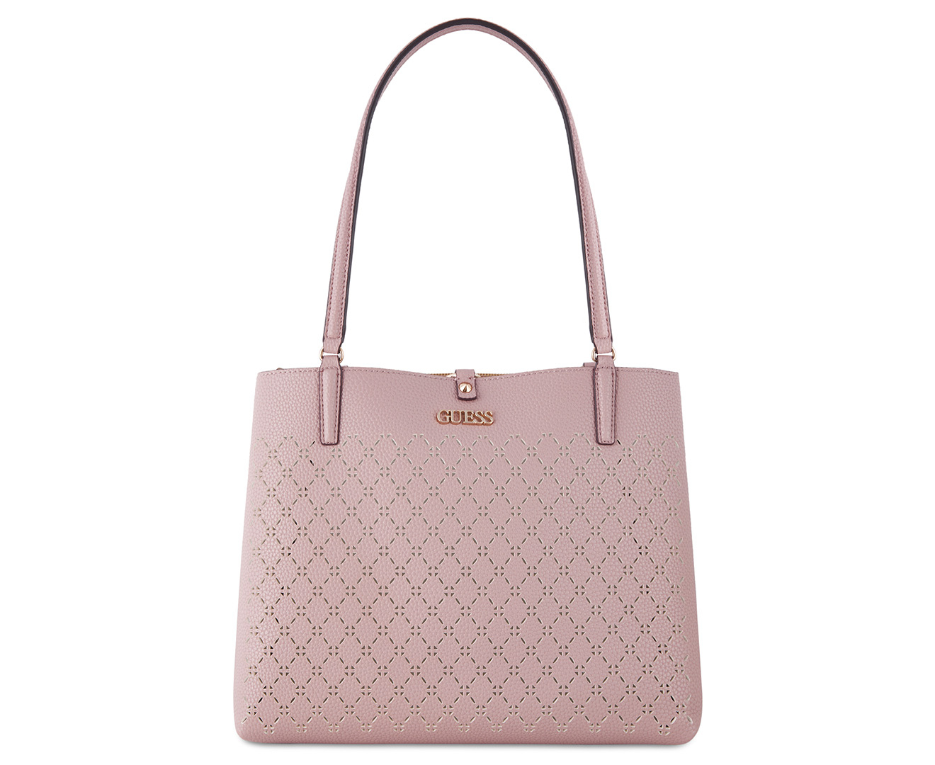 GUESS Amara Society Carryall Bag - Biscuit | Catch.co.nz
