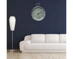 Wall Thermometer Meter Indoor Warehouse Humidity Hygrometer Analog Gauge C/F