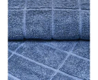 Sheraton Luxury Subway 5-Piece Towel Set - River Blue