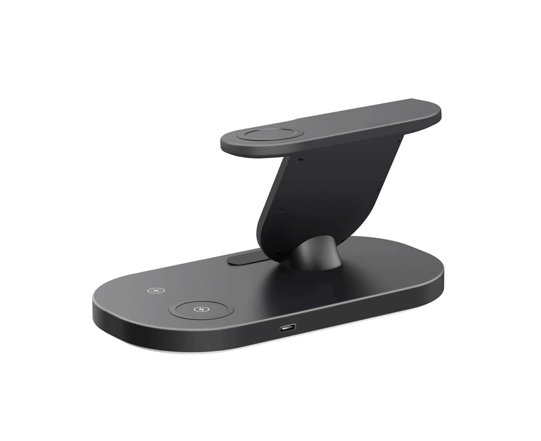 Laser 3-in-1 Wireless Fast Charging Station For Samsung Smartwatch/Phone/Buds