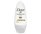Dove Women Antiperspirant Roll On Deodorant Invisible Dry 50ml
