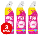 3 x 750mL Stardrops The Pink Stuff Toilet Cleaner