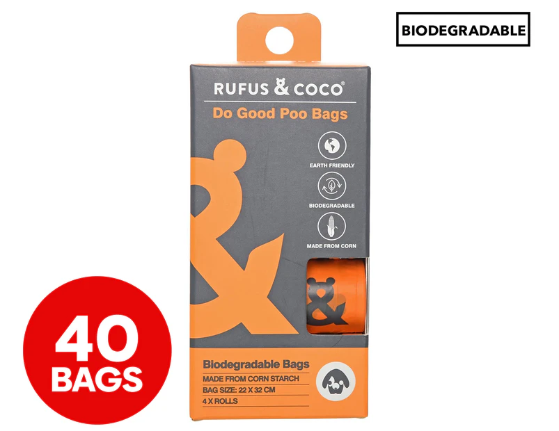 Rufus & Coco Do Good Poo Bags