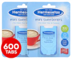 2 x 300pk Hermesetas Mini Sweeteners Tablets