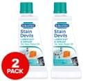 2 x Dr. Beckmann Stain Devils Grease Removers 50mL 1
