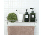 Stainless Steel Holder Kitchen Storage Bathroom Shower Shelf Towel Rack Corner Holders-5116