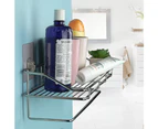 Stainless Steel Holder Kitchen Storage Bathroom Shower Shelf Towel Rack Corner Holders-5116