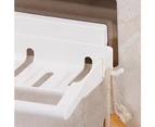 Bathroom Tissue Holders Shower Shelf Towel Rack Kitchen Storage Wall Mounted Corner Holder