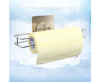 Stainless Steel Holder Bathroom Roll Tissue Rack Toilet Paper Shelf napkin Towel Holders Kitchen Storage