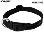 Rogz Utility Classic Extra Large Dog Collar - Black