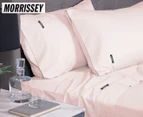 Morrissey Bamboo Luxe Cotton Sheet Set - Peach Pink