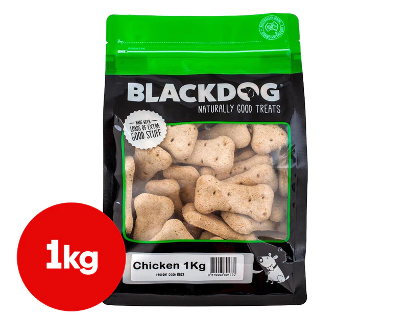 Blackdog Chicken Biscuits Natural Dog Tasty Treats 1kg