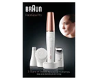 Braun Facespa Pro 3 in 1 with Facial Epilator White/Gold - SE911