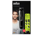 Braun Series 3 6-in-1 Multigroom Kit with 5 Attachments - MGK3220